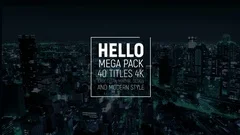 Hello Mega Pack Stock After Effects