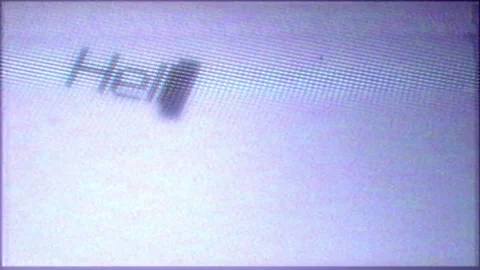 Hello old sms text Stock Footage 167883150