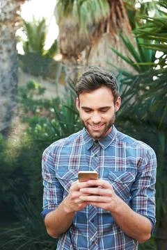 Hello from the outside Stock Photos