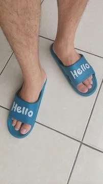 Hello Sandal 2 Stock-Fotos