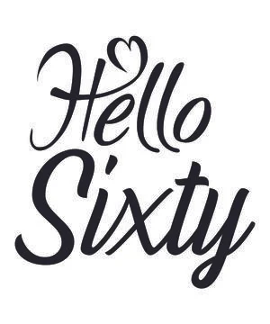 Hello Sixty Stock Illustration