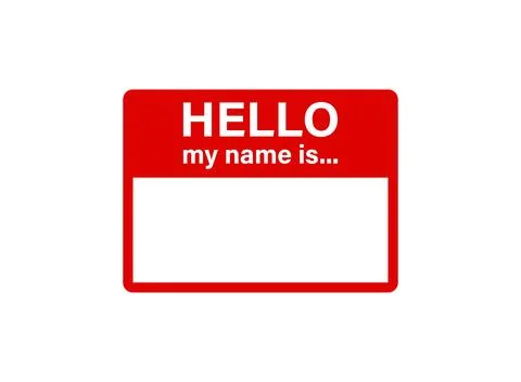 Hello speech bubble icon in flat style. Hi message vector illustration on i.. Illustrazione stock