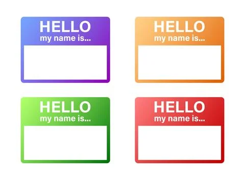 Hello speech bubble icon in flat style. Hi message vector illustration on i.. 스톡 일러스트