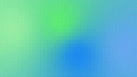 Hello spring and blue sparkle gradient motion background loop. Moving green.. Stock Footage 232176081