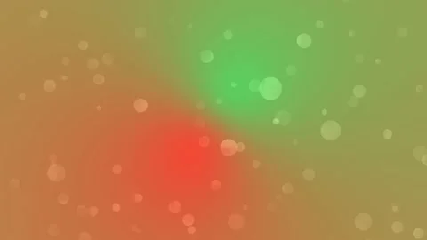 Hello Spring and Red Orange bokeh gradient background loop motion. Moving bub Stock Footage 219530757
