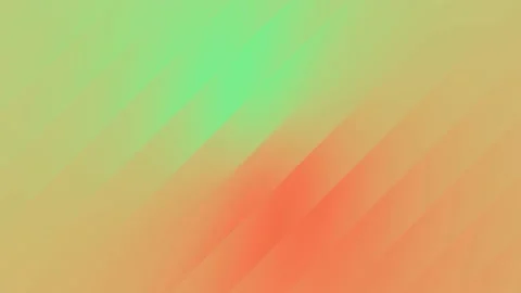 Hello Spring and Red Orange inclined lines gradient motion background loop. M Stock Footage 219696863