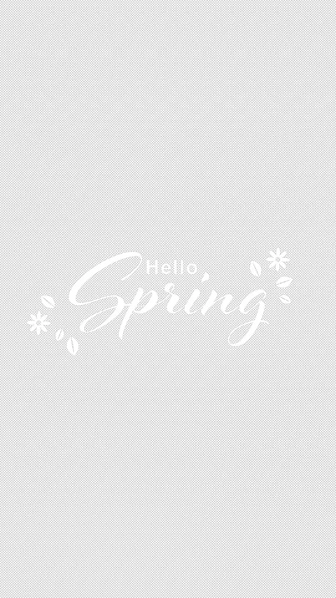 Hello Spring hand writing text animation with flowers on transparent background. Stock Footage 331061736