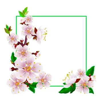 Hello spring Stock Illustration