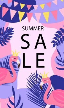 Hello summer. abstract background designs, summer sale template for your design Illustrazione stock