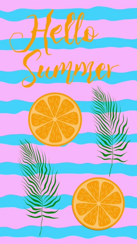 Hello Summer Video stock 335644836