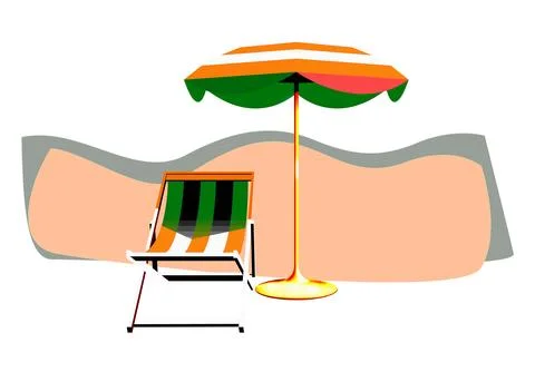 Hello summer イラスト素材