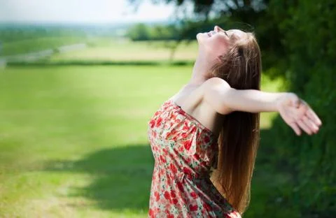 Hello sun! Stock Photos