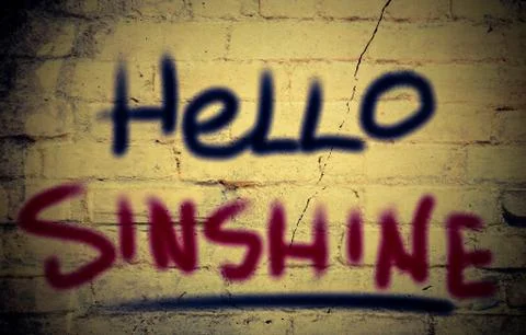 Hello Sunshine Concept Stock Illustration