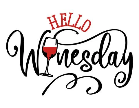 Hello winesday Stock Illustration