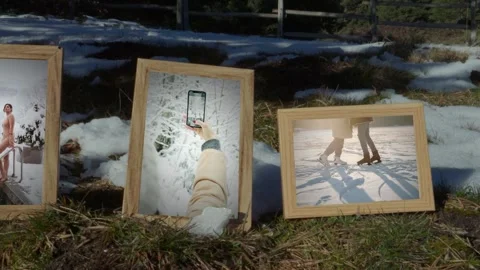 Hello Winter Slideshow After Effects素材