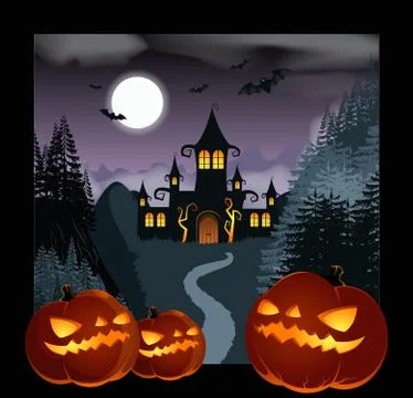 Helloween Background Stock Illustration