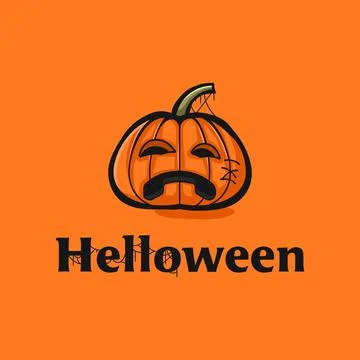 Helloween Phone Logo Stock Illustration