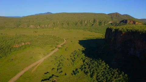 Hells Gate National Park in Kenya for beautiful nature and wildlife. Africa HD Stock Footage 278082853