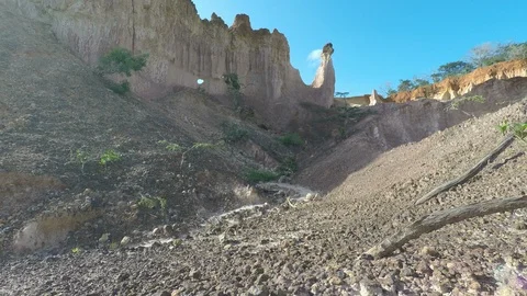 Hells kitchen canyon in marafa in kenya Stockbeeldmateriaal 92881865