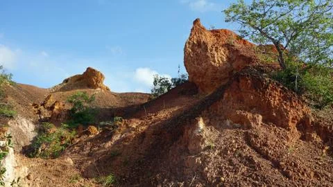 Hells Kitchen Canyon of Marafa in Keyna Foto stock