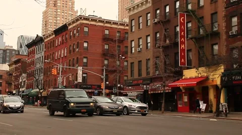 Hell's Kitchen New York City Stock Footage 56086218