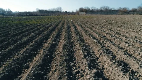 Helly Shot Farm 4k 50fps Video stock 99880953