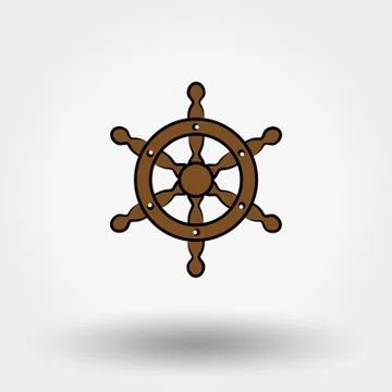 Helm icon Stock Illustration