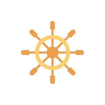 Helm icon. Simple color vector elements of hipster style icons for ui and ux Stock Illustration