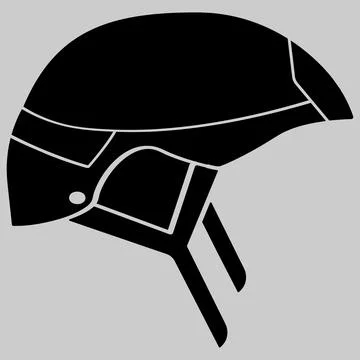 Helm logo vector illustration design Stock Illustration