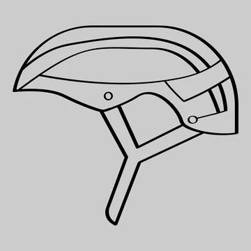 Helm logo vector illustration design Stock Illustration