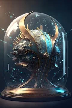 Helm of teleportation Stock Illustration