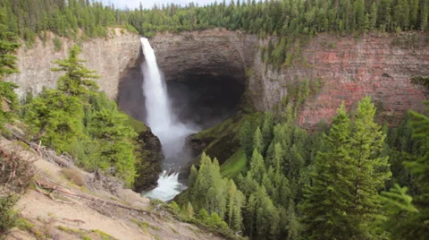 Helmcken Falls 2 Stock Footage 29892719