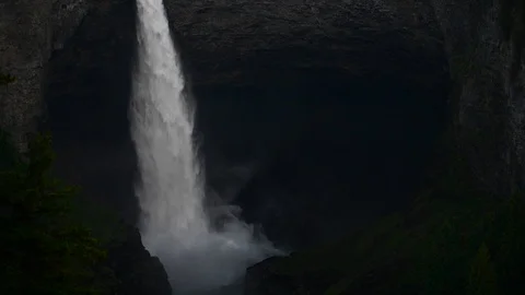 Helmcken Falls close up Stock Footage 95510325