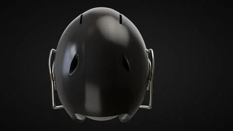 Helmet Back View イラスト素材