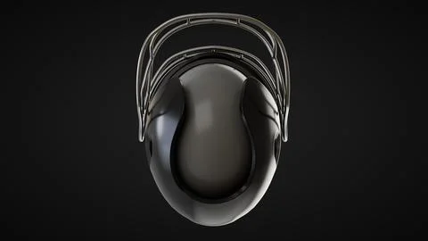 Helmet Bottom View イラスト素材