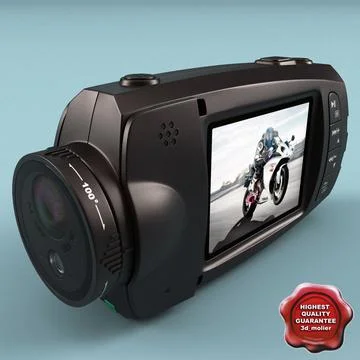 Helmet Camera Camsports HDMax Extreme 3D Model
