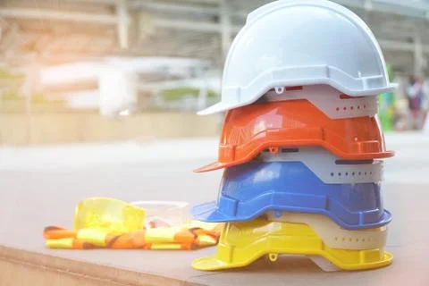 Helmet engineering Stock Photos