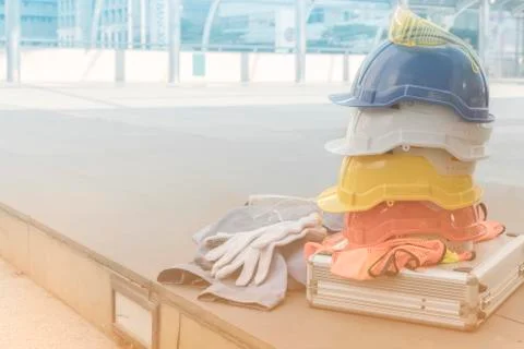 Helmet engineering Stock Photos