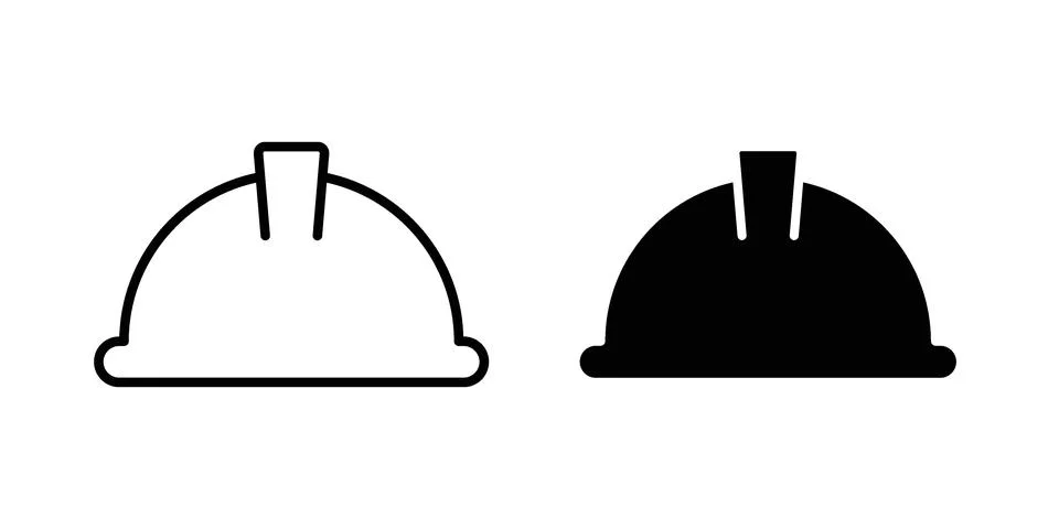 Helmet icon vector design. EPS10 Stock Illustration