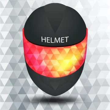 Helmet.. Stock Illustration