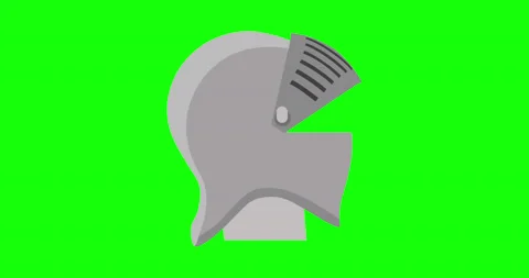 Helmet knight vector armor medieval illustration isolated. Shield warrior icon  Stock Footage 141723996