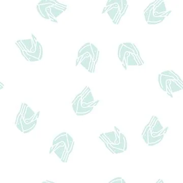 Helmet motorcycle glyph seamless pattern Stock Illustration