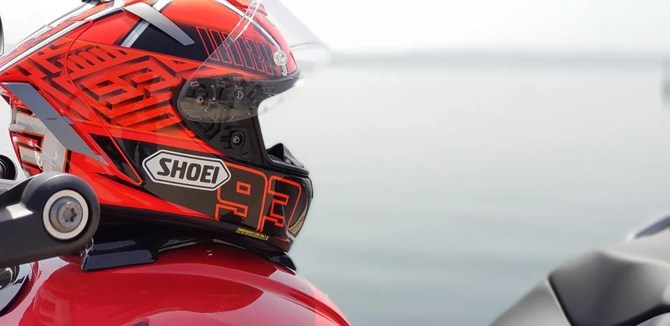 Helmet! Foto stock