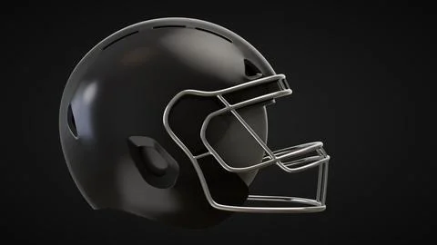 Helmet Side View01 イラスト素材