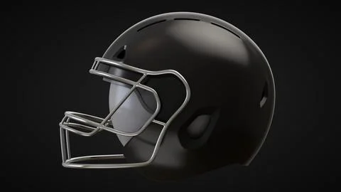 Helmet Side View02 Stock Illustration