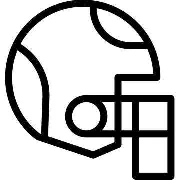 Helmet Vector Icon Design Illustration Stock Illustration