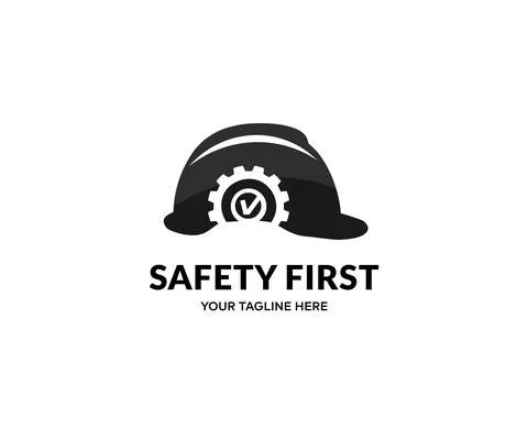 Helmet for workman as engineer or worker vector design and illustration. Illustrazione stock