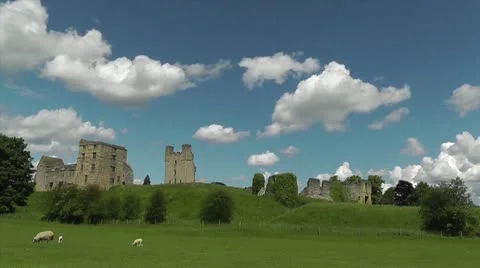 Helmsley castle Stock Footage 11242129