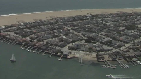 Helo Harbor flyover 스톡 동영상 34299927