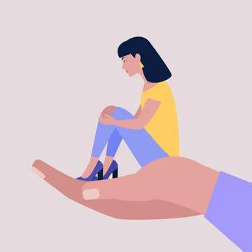 Help and support concept Illustration